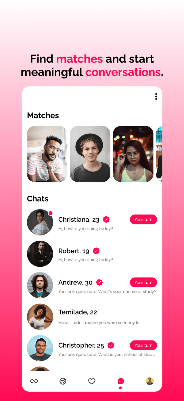 Match interface